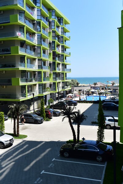 Mamaia Nord, Apartament 2 camere Alezzi Beach Resort - vedere la mare
